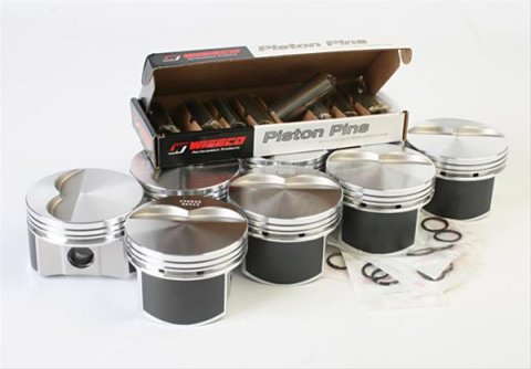 Wiseco Pro Tru Street Pistons PTS500A4 Pistons, Forged, Flat, 4.040 in. Bore, Ford, Small Block, Set of 8 thumbnail 2