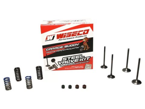 Wiseco Piston Garage Buddy Steel Valve Kits for 2008-2009 CRF250R - SVKB1337 Valves, Kits, Intake and Exhaust, Stock Head Size, use on Honda®, Kit thumbnail 6