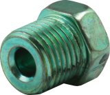 Allstar Performance Inverted Flare Nuts ALL50114 Tube Nuts, Flare, 3/16 in. Tube, 1/2-20 in. Nut, Steel, Green, Pair thumbnail 1