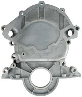 Allstar Performance Timing Covers ALL90018 Cover, One-piece, Aluminum, Natural, Ford, 5.0L, 5.8L, Each thumbnail 1