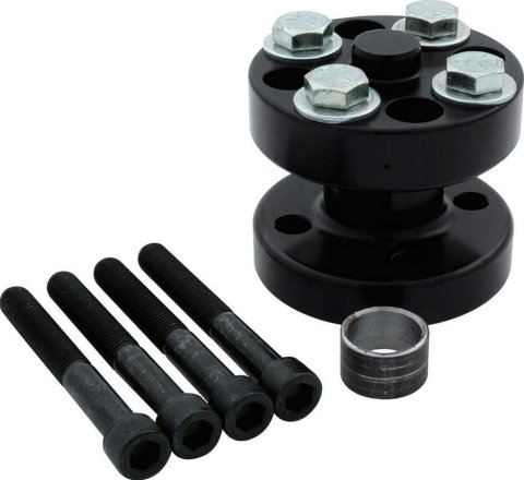 Allstar Performance Fan Spacer Kits ALL30186 Spacer, Aluminum, 2 in. Thick, 5/8 or 3/4 in. Pilot, 1 3/4 in. Bolt Circle, Hardware Included, Each
