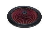 Allstar Performance Air Cleaner Tops ALL26010 Filter Assembly Top, Black, Steel, Round, Cotton Gauze, Red, Each thumbnail 2