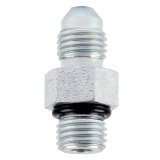 Allstar Performance Brake Fittings ALL50032 Adapter Fittings, Steel, -4 AN to 7/16 in.-20, Caliper, Includes O-Ring, Straight, Pair thumbnail 2