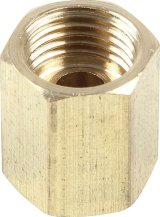 Allstar Performance Inverted Flare Unions ALL50132 Fittings, Unions, Brass, Female 1/2 in.-20 to Female 5/16 in. Flare, Set of 4 thumbnail 1