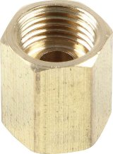 Allstar Performance Inverted Flare Unions ALL50132 Fittings, Unions, Brass, Female 1/2 in.-20 to Female 5/16 in. Flare, Set of 4 thumbnail 2