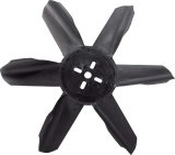 Allstar Performance Molded Nylon Fans ALL30094 Fan Blade, Lightweight, Nylon, Black, 17 in. Diameter, 5/8 in. Pilot, Each thumbnail 1