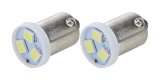 Allstar Performance LED Bulbs ALL99147 Light Bulbs, LED, Gauge Type, Clear, Pair thumbnail 2
