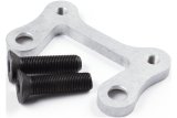 Allstar Performance Aluminum Caliper Brackets ALL55072 Brake Mounting Brackets, Aluminum, Natural, Fits 10.125 in. Rotors, Front Left/Front Right, Each thumbnail 1