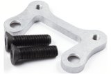 Allstar Performance Aluminum Caliper Brackets ALL55072 Brake Mounting Brackets, Aluminum, Natural, Fits 10.125 in. Rotors, Front Left/Front Right, Each thumbnail 2