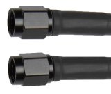 Allstar Performance Coated Stainless Steel Lines ALL48383 Brake Lines, Braided Steel, -3 AN, Straight, Female Threads, 73.00 in. Length, Each thumbnail 2