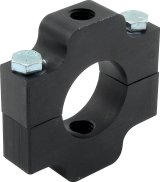 Allstar Performance Ballast Brackets ALL14193 Bracket, Round Roll Bar Style, Aluminum, Black, 1.250 in. Tube Diameter, Each thumbnail 1