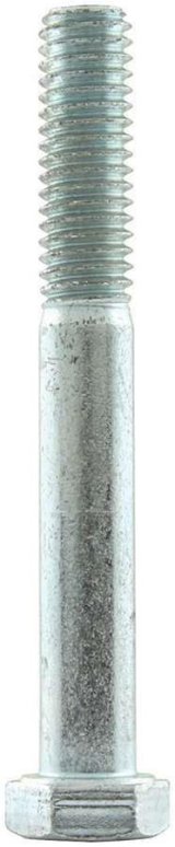 Allstar Performance Grade 5 Bolts ALL16254 Bolt, 5, Hex Head, Steel, Zinc Plated, 3/8 in.-16 Thread, 5.000 in. Underhead Length, Set of thumbnail 1