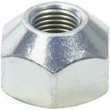 Allstar Performance Lug Nuts ALL44103 Nut, Conical Seat, 12mm x 1.25 RH, 45 Degree, Steel, Zinc Plated, Set of 10 thumbnail 1