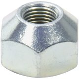 Allstar Performance Lug Nuts ALL44103 Nut, Conical Seat, 12mm x 1.25 RH, 45 Degree, Steel, Zinc Plated, Set of 10 thumbnail 2
