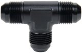 Allstar Performance AN Flare Tee Fittings ALL49644 Fitting, Tee, Aluminum, Black Anodized, -10 AN, Male Threads, Each thumbnail 1