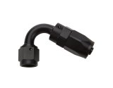Allstar Performance Hose Ends ALL49362 Fitting, End, 120 Degree, -6 AN to -6 AN Female, Aluminum, Black, Each thumbnail 1