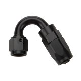 Allstar Performance Hose Ends ALL49373 Fitting, End, 150 Degree, -8 AN to -8 AN Female, Aluminum, Black, Each thumbnail 1