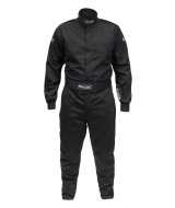 Allstar Performance Single-Layer Driving Suits ALL931014 Suit, One-Piece, Single Layer, Pyrovatex, Men's Large, SFI 3.2A/1, Black, Each thumbnail 2