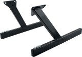 Allstar Performance SB Chevy 2-Piece Engine Stands ALL10157 Stand, 2-piece, Steel, Black Powdercoated, Chevy, Small Block, Kit thumbnail 2
