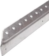 Allstar Performance Slotted Angle Aluminum Support Braces ALL23130 Body Brace, Aluminum, Slotted, .125 in. Thickness, 1.00 in. Width, 26.00 in. Length, 120 Degree, Each thumbnail 2