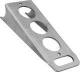 Allstar Performance Steering Column Brackets ALL52124 Mount, Steel, Bare, 8.000 in. Length, 3.187 in. Width, Each thumbnail 1