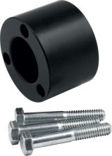 Allstar Performance Steering Wheel Extensions ALL52314 Spacer, Aluminum, Black Anodized, 1.500 in. Thick, Each thumbnail 2