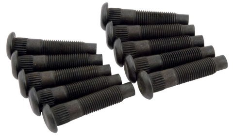 Allstar Performance Ford 9 in. Housing Studs ALL72040 Studs, Steel, Black Oxide, in., Set of 10 thumbnail 2