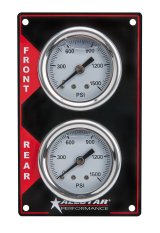 Allstar Performance Brake Bias Gauges ALL80170 Gauge Panel, Bias, Front/Rear, 0-1000 psi, Vertical, Kit thumbnail 2