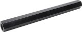 Allstar Performance Aluminum Suspension Tubes ALL56711 Threaded Tube, Tube, Hex, 3/4-16 in. Thread, Aluminum, Black Anodized, 11.0 in. Length, Each thumbnail 1