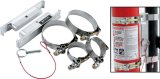 Allstar Performance Quick-Release NHRA Fire Extinguisher Brackets ALL10512 Bracket, T-Bolt Clamp, Aluminum, Natural, 2.5 lb. Extinguishers, Kit thumbnail 1