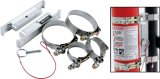 Allstar Performance Quick-Release NHRA Fire Extinguisher Brackets ALL10512 Bracket, T-Bolt Clamp, Aluminum, Natural, 2.5 lb. Extinguishers, Kit thumbnail 2