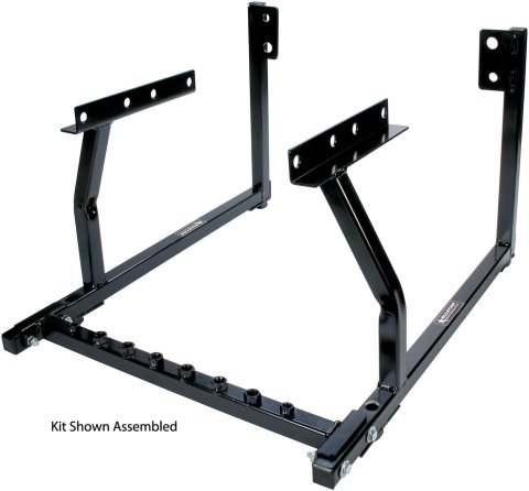 Allstar Performance Heavy-Duty Engine Cradles ALL10144 Cradle, Steel, Black Powdercoated, Pontiac, Each