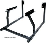 Allstar Performance Heavy-Duty Engine Cradles ALL10144 Cradle, Steel, Black Powdercoated, Pontiac, Each thumbnail 2