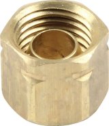 Allstar Performance Nylon Brake Line Fittings ALL48036 Fitting, Brass, Captured End Cap, 3/16 in., Each thumbnail 1