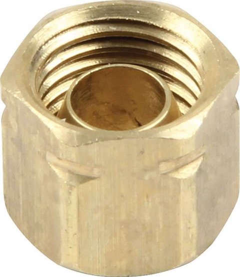 Allstar Performance Nylon Brake Line Fittings ALL48036 Fitting, Brass, Captured End Cap, 3/16 in., Each