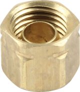 Allstar Performance Nylon Brake Line Fittings ALL48036 Fitting, Brass, Captured End Cap, 3/16 in., Each thumbnail 2