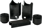 Allstar Performance GM Metric Chassis Trailing Arm Bracket Kits ALL60053 Bracket, Steel, Natural, Single Hole Lower, Buick, Chevy, Oldsmobile, Pontiac, Kit thumbnail 2