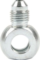 Allstar Performance Brake Fittings ALL50061 Fitting, Brake, Male -4 AN to Banjo 3/8 in.-24, Steel, Pair thumbnail 1