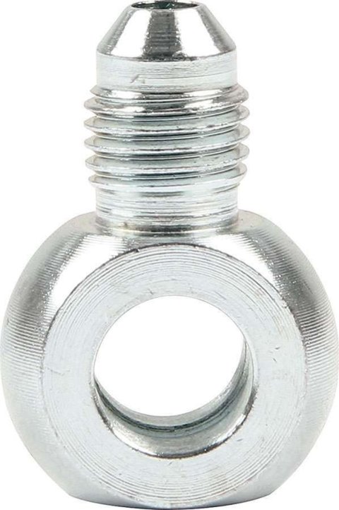 Allstar Performance Brake Fittings ALL50061 Fitting, Brake, Male -4 AN to Banjo 3/8 in.-24, Steel, Pair