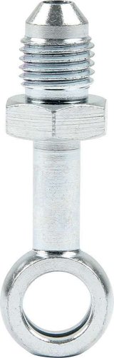 Allstar Performance Brake Fittings ALL50066 Fitting, Brake, Male -4 AN to Banjo 10mm, Steel, Pair thumbnail 2