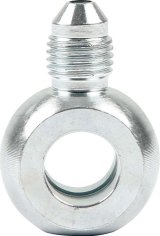 Allstar Performance Brake Fittings ALL50067 Fitting, Brake, Male -3 AN to Banjo 10mm, Steel, Pair thumbnail 1