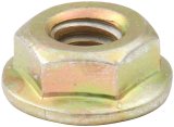Allstar Performance Spin Lock Nuts ALL18556 Nuts, 1/4-20 in. Thread, 7/16 in. Wrench, Steel, Gold, Set of 10 thumbnail 2