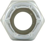 Allstar Performance Nylon Locking Hex Nuts ALL16020-10 Nuts, 1/4-20 in Threads, with Insert, Set of 10 thumbnail 2