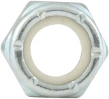 Allstar Performance Nylon Locking Hex Nuts ALL16071-10 Nuts, 5/16-24 in Threads,Thin with Insert, Set of 10 thumbnail 1