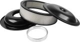 Allstar Performance Aluminum Air Cleaners ALL25915 Cleaner, 14 in. Diameter, Round, Aluminum, Black, 1.5 in. Dropped Base, 1 in. Spacer, 4 in. Filter Height, Each thumbnail 1
