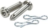 Allstar Performance Fastener Hardware Assortments ALL17028 kit includes (2) titanium pins and (2) clips. thumbnail 2