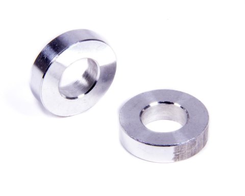Allstar Performance Flat Spacers ALL18762 Spacers, Aluminum, .500 in. Inside Diameter, .250 in. Length, Pair