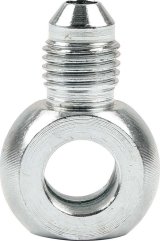 Allstar Performance Brake Fittings ALL50060 Fitting, Brake, Male -3 AN to Banjo 3/8 in.-24, Steel, Pair thumbnail 1