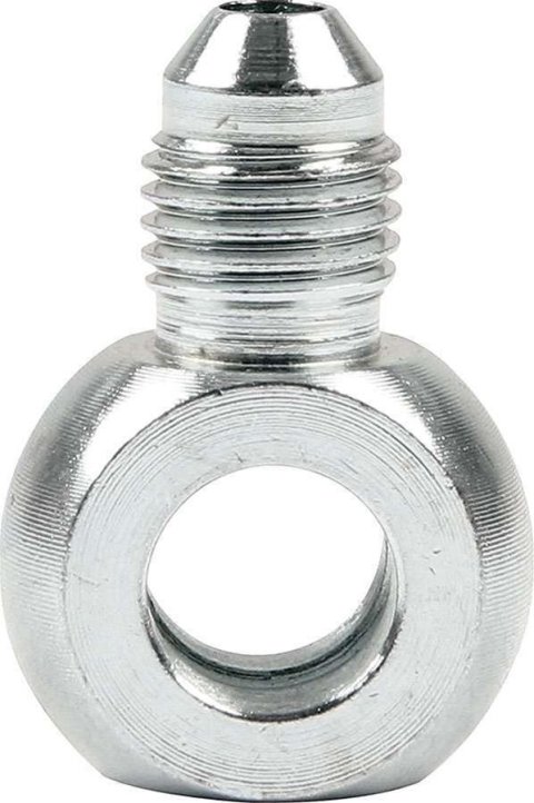 Allstar Performance Brake Fittings ALL50060 Fitting, Brake, Male -3 AN to Banjo 3/8 in.-24, Steel, Pair