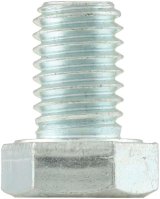 Allstar Performance Grade 5 Bolts ALL16281 Bolt, 5, Hex Head, Steel, Zinc Plated, 1/2 in.-13 Thread, 0.750 in. Underhead Length, Set of 10 thumbnail 1